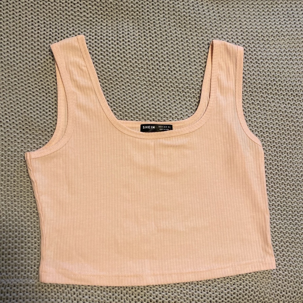 Pink Cropped Tank